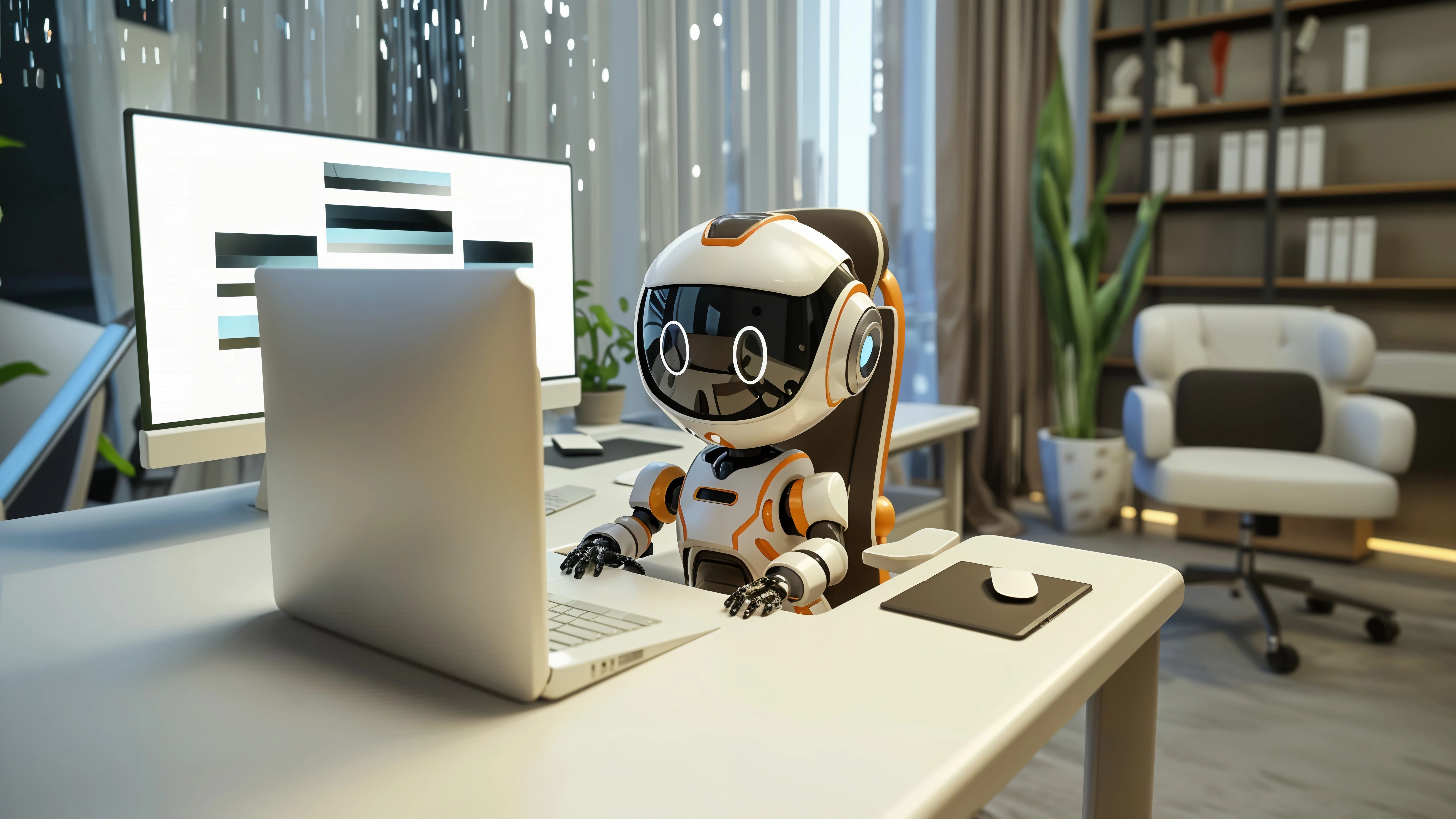 AI Chatbot & Conversational AI Illustration